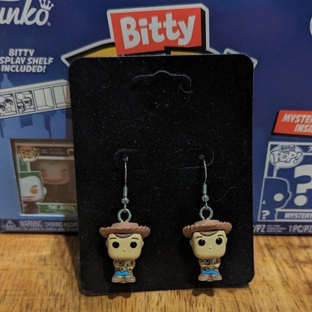 Funko Bitty Pop! Toy Story 4 Sheriff Woody #552 Earrings